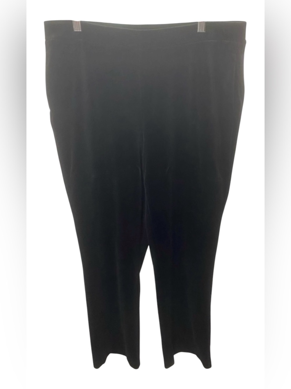 Lauren Ralph Lauren Velour Elastic Waistband‎ Pull On Pants Black L/XL